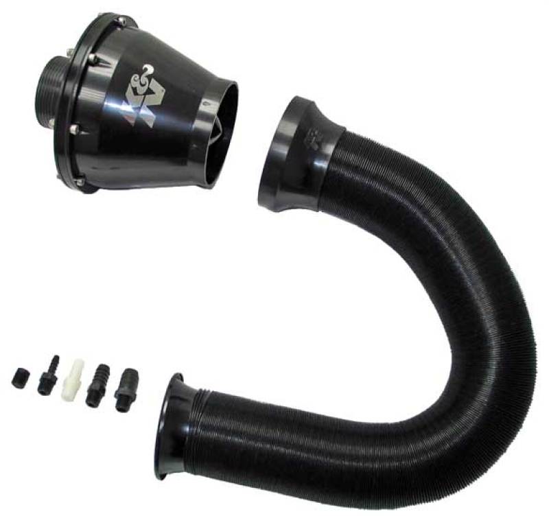 K&N Engineering K&N Universal Apollo Black Cold Air Intake - 70mm OD FLG PP