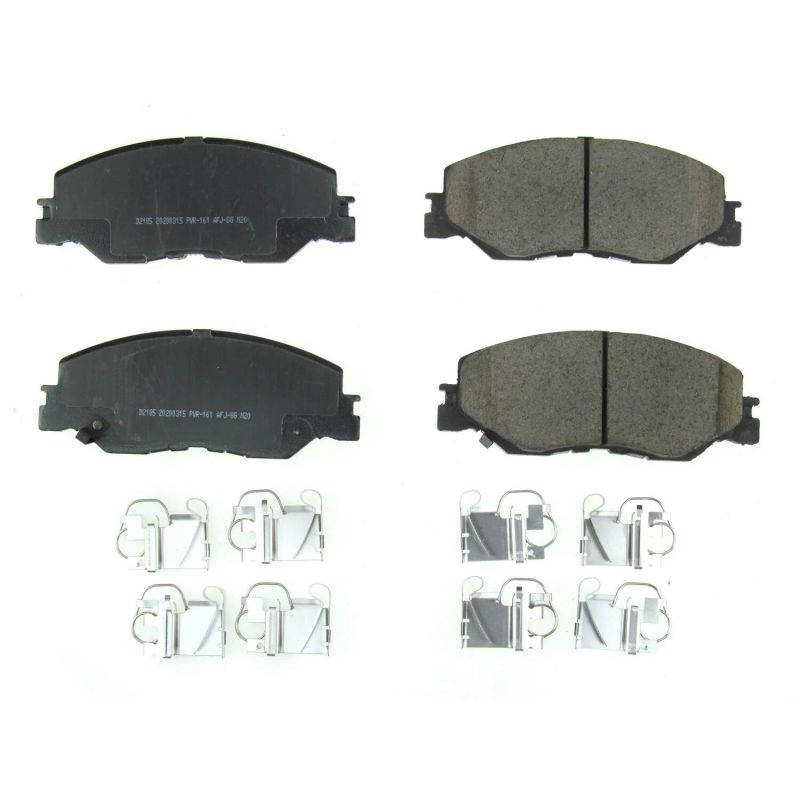 PowerStop Power Stop 2019 Honda Insight Front Z17 Evolution Ceramic Brake Pads w/Hardware