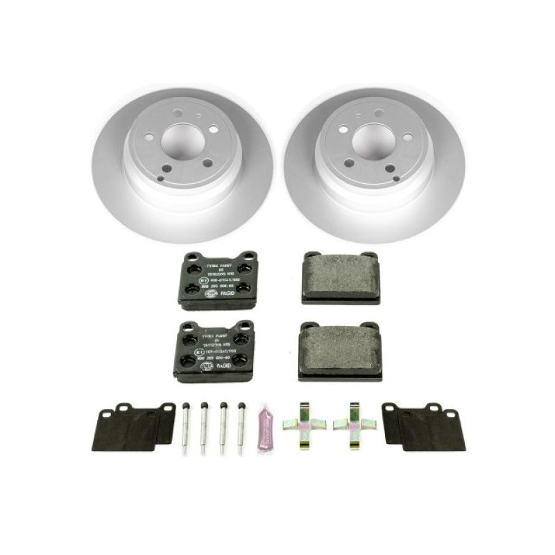 PowerStop Power Stop 94-97 Volvo 850 Rear Euro-Stop Brake Kit