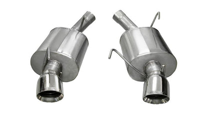 CORSA Performance Corsa 2005-2010 Ford Mustang Shelby GT500 5.4L V8 Polished Sport Axle-Back Exhaust