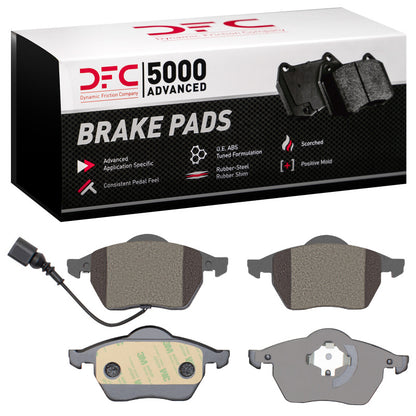 DFC 00-06 Audi TT Quattro Front 5000 Advanced Low Metallic Brake Pads