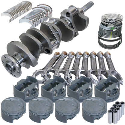 Eagle Ford FE 4.125in Crank 6.700in I-Beam Rods -26cc Inv Dome 4.080in Pistons Rotating Assembly