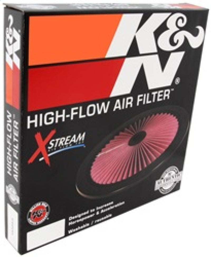 K&N Engineering K&N X-Stream Top Filter X-Stream 14 inch OD Black