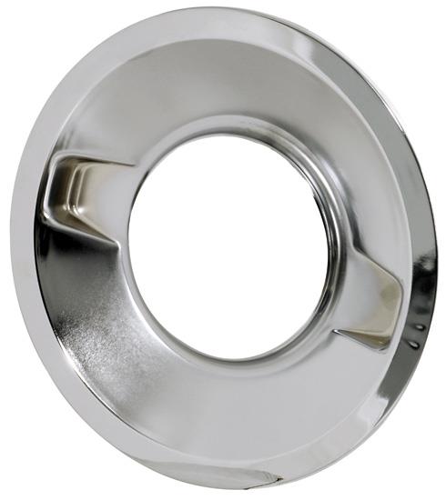 K&N Engineering K&N BP 16in od 7-5/16 Flg 1in Drop Chromed Steel