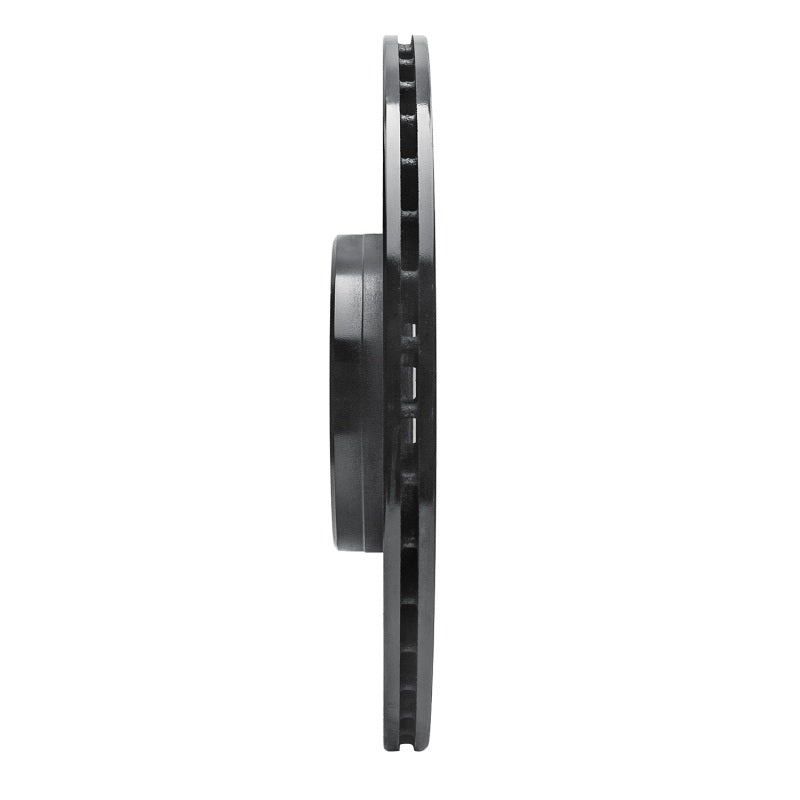 R1 Concepts R1 16-26 Polestar Polestar 2 Rear Left Drilled & Slotted Black Brake Rotor