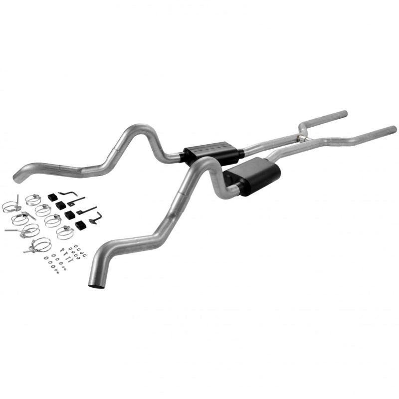Flowmaster 64-67 GM A-BODY V8 3in. American Thunder Crossmember-Back Exhaust System