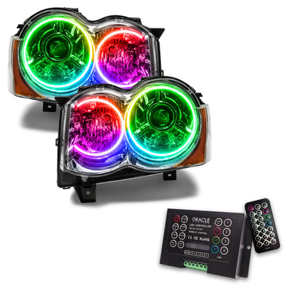 ORACLE Lighting Oracle 08-10 Jeep Grand Cherokee SMD HL - HID - ColorSHIFT w/ 2.0 Controller