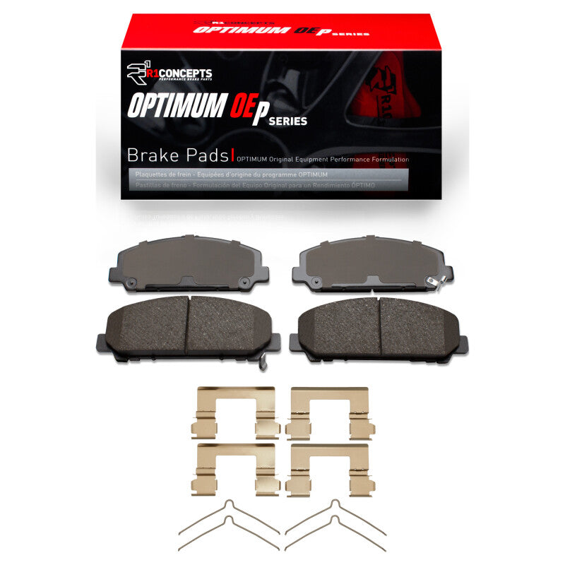 R1 Concepts R1 2005-2024 Infiniti QX56 Front R1 Optimum OE Pads & Hardware Kit