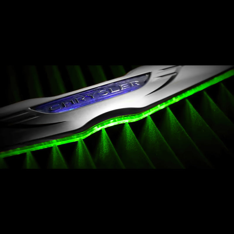 ORACLE Lighting Oracle Chrysler Illuminated LED Sleek Wing - Dual Intensity - Green
