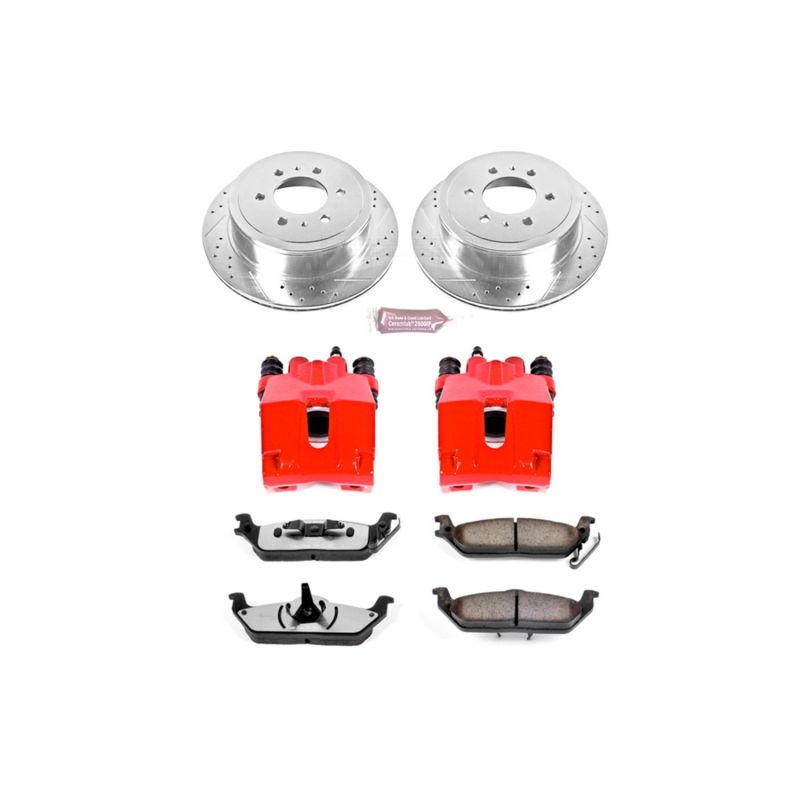 PowerStop Power Stop 04-11 Ford F-150 Rear Z36 Truck & Tow Brake Kit w/Calipers