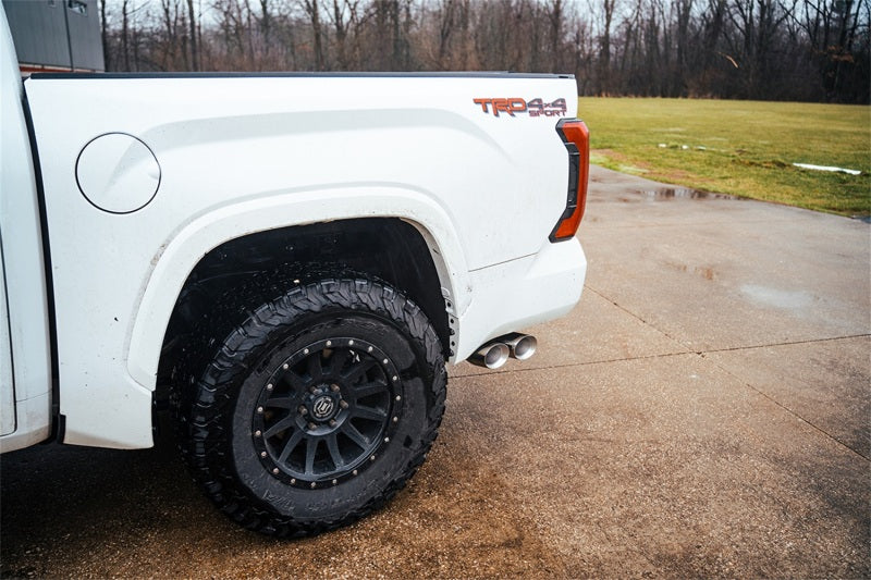 CORSA Performance Corsa 22-25 Toyota Tundra 4WD 3in Sport Cat-Back Side Exit Exhaust System w/ Twin 4in Polished Tips
