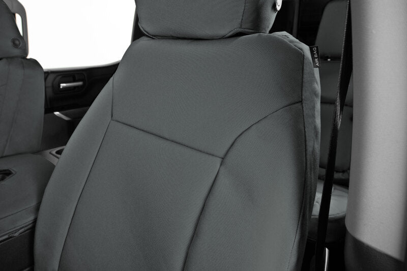 Covercraft 20-24 Ford Explorer Endura PrecisionFit Custom Front Row Seat Covers - Charcoal/Charcoal