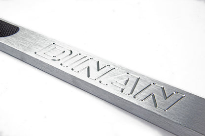 Dinan 99-06 BMW 323i/325i/328i/330i/M3 (E46) Brushed Alum. w/Carbon Inlays Shock Tower Brace - Rear