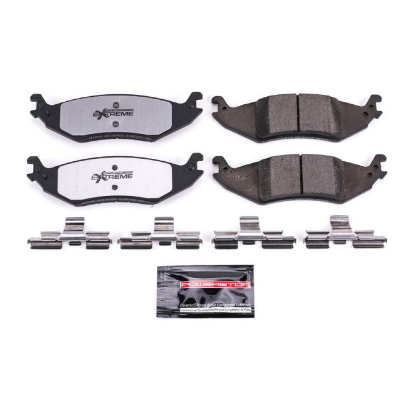 PowerStop Power Stop 04-07 Ford E-150 Rear Z36 Truck & Tow Brake Pads w/Hardware