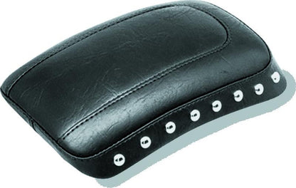 Mustang Motorcycle Mustang 00-15 Harley Softail Standard Rear Tire Touring Passenger Seat w/Studs - Black