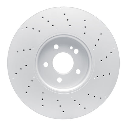 DFC 20-25 Mercedes-Benz GLA45 AMG Front Drilled Hi-Carbon Alloy Geomet Coated Rotor