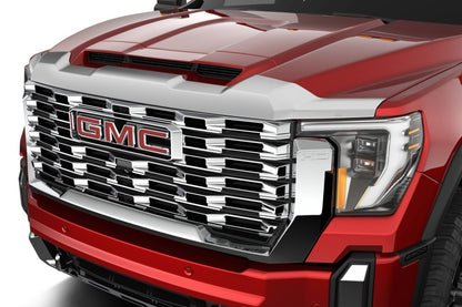 Husky Liners 16-19 Ford Explorer (Excl. Sport) Aeroskin Hood Protector - Chrome