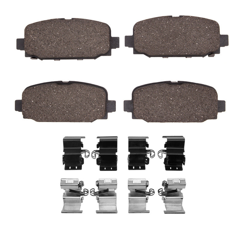 DFC 17-25 Jeep Compass Rear 4000 HybriDynamic Brake Pads and Hardware Kit