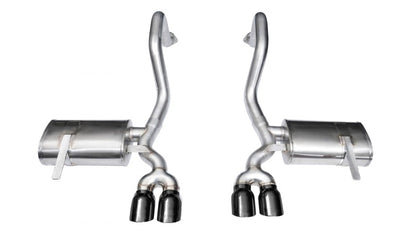 CORSA Performance Corsa 1997-2004 Chevrolet Corvette C5 Z06 5.7L V8 Xtreme Axle-Back Exhaust w/ Black Tips