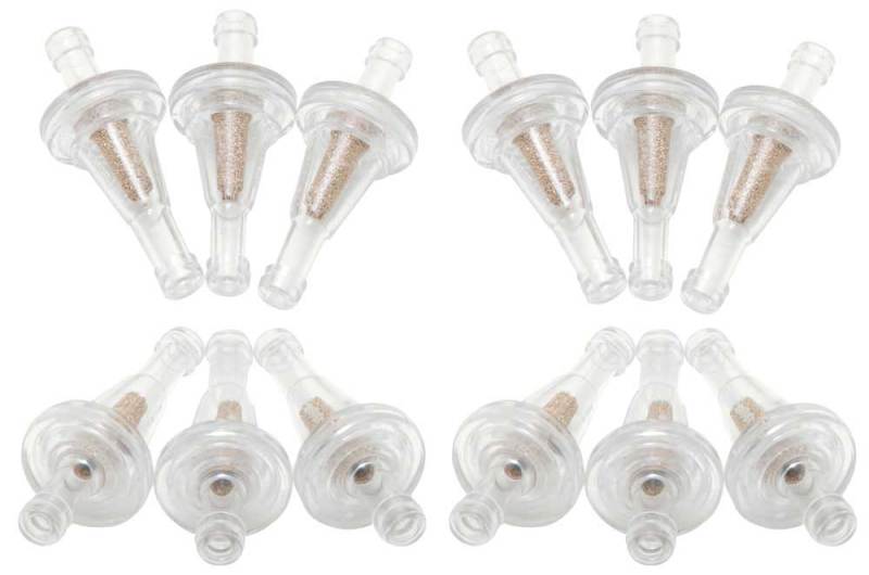 K&N Engineering K&N 0.25in Flange 2.15in Length 1in OD Sintered Porous Bronze Fuel Filter (Set of 12)
