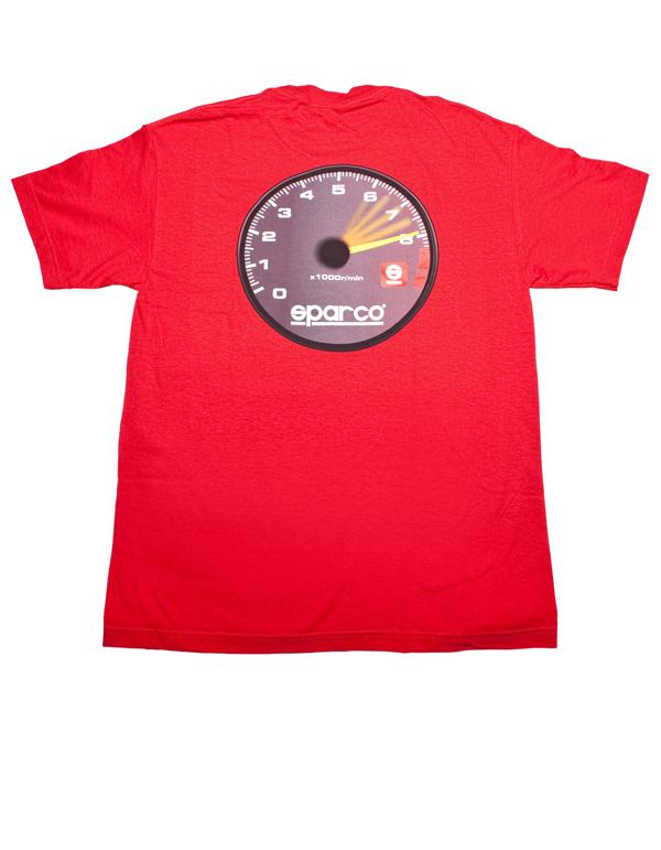 Sparco T-Shirt Tach Blk Sml