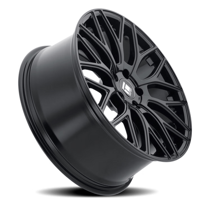Touren 3276 TR76 17x8 / 5x114.3 BP / 35mm Offset / 72.6mm Hub Gloss Black Wheel