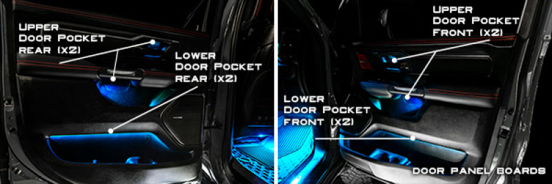 ORACLE Lighting Oracle 19-22 RAM Complete Interior Ambient Lighting ColorSHIFT RGB Conversion Kit