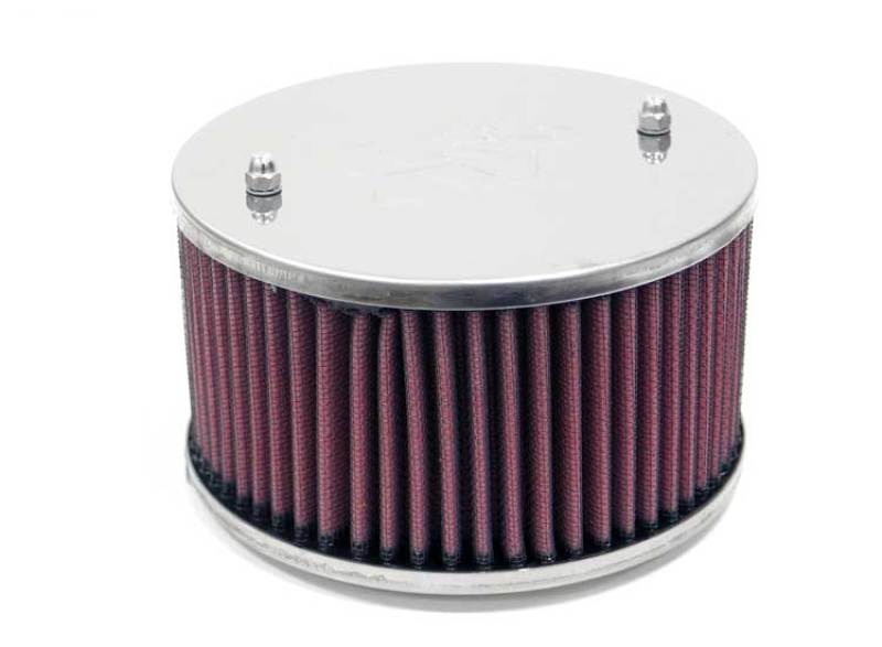 K&N Engineering K&N Universal Custom Air Filter - Round 1.625in Flange / 1.625in ID / 2.75in Overall Height