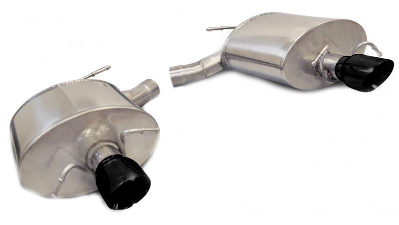 CORSA Performance Corsa 2011-2014 Cadillac CTS Wagon V 6.2L V8 Black Sport Axle-Back Exhaust