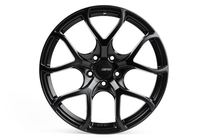 APR A01 Flow Formed 18x8.5 / 5x112 / ET45 / 66.5mm Bore / Satin Black Wheel