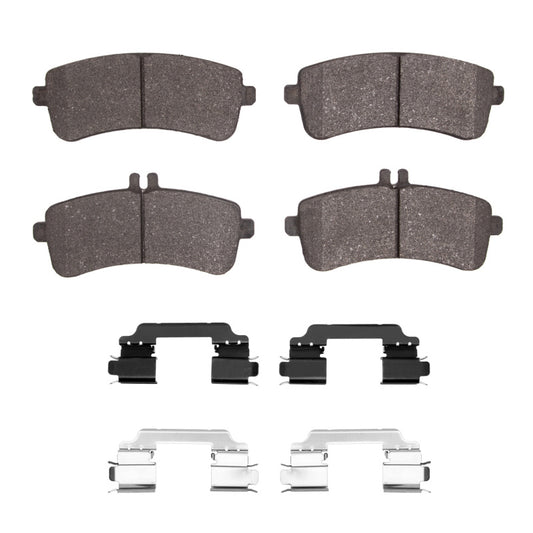 R1 Concepts R1 2014-2024 Mercedes-Benz AMG GT 63 S Rear R1 Semi Met Pads & Hardware Kit