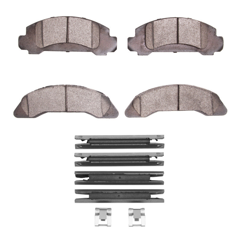 DFC 86-87 Ford Aerostar Front 4000 HybriDynamic Brake Pads and Hardware Kit