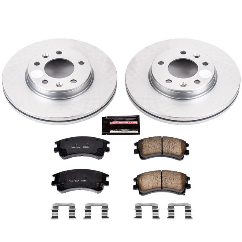 PowerStop Power Stop 03-05 Mazda 6 Front Z17 Evolution Geomet Coated Brake Kit