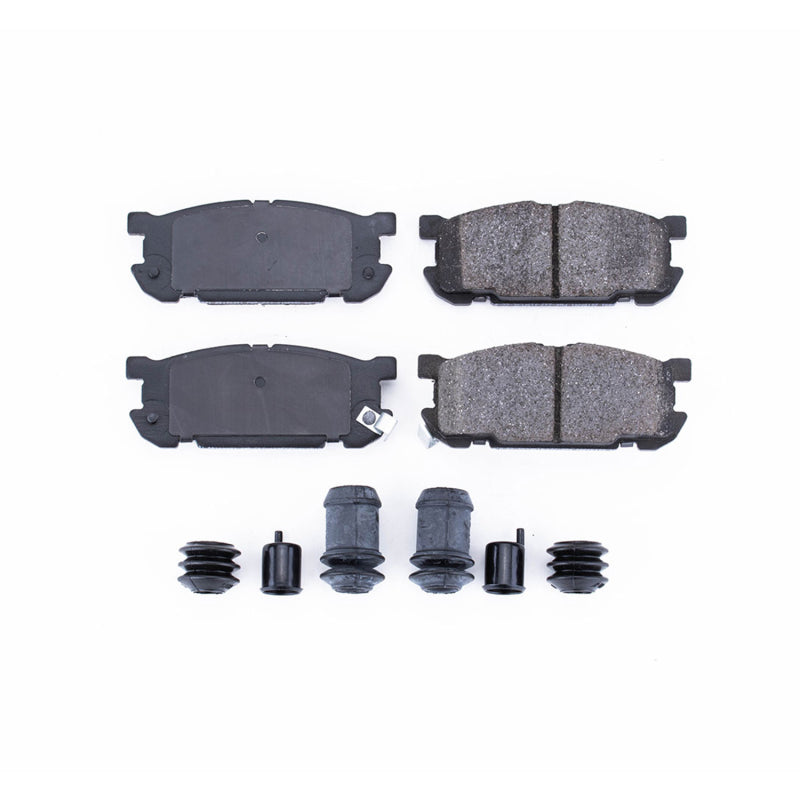 PowerStop Power Stop 01-05 Mazda Miata Rear Z17 Evolution Ceramic Brake Pads w/Hardware