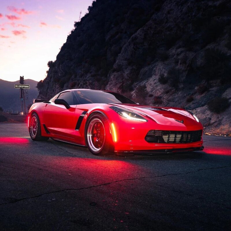 ORACLE Lighting Oracle Chevrolet Corvette C7 Concept Sidemarker Set - Clear - No Paint