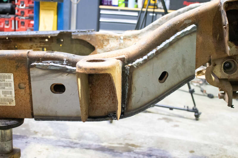 Rustbuster Front Frame Section Left Side