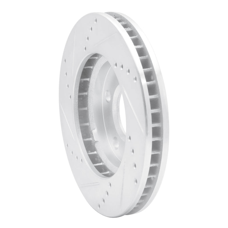 R1 Concepts R1 97-05 Buick Century Front Right Drilled & Slotted Silver Brake Rotor