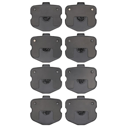 DFC 06-13 Chevrolet Corvette Rear 5000 Advanced Low Metallic Brake Pads