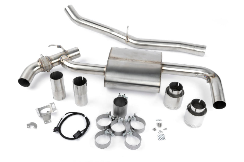 Dinan 16-23 BMW X1/X2 xDrive28i (F48/F39) Valved Axleback Exhaust System - Polished Tips