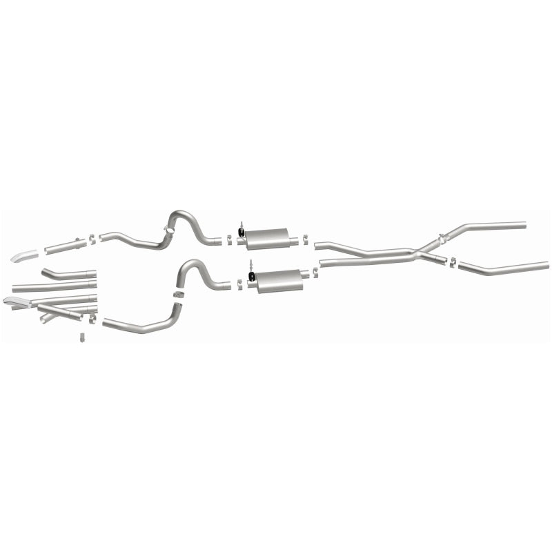 MagnaFlow Sys Cat-Back 68-72 GM A-Body Chevelle et