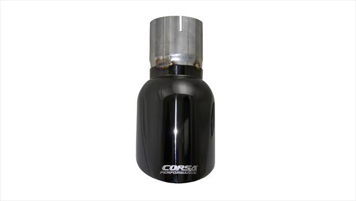 CORSA Performance Corsa 2009-2019 Single Universal 3.0in Inlet / 4.5in Outlet Black PVD Pro-Series Tip Kit