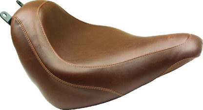 Mustang Motorcycle Mustang 18-21 Harley Heritage Classic, Deluxe Wide Tripper Solo Seat - Brown