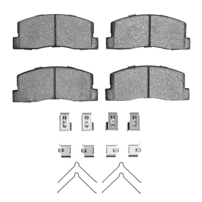 R1 Concepts R1 82-83 Honda Accord Coupe Front Optimum OE Pads & Hardware Kit