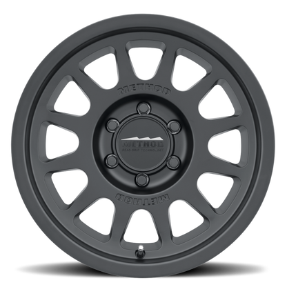 Method Wheels Method MR703 17x8.5 +35mm Offset 6x5.5 106.25mm CB Matte Black Wheel