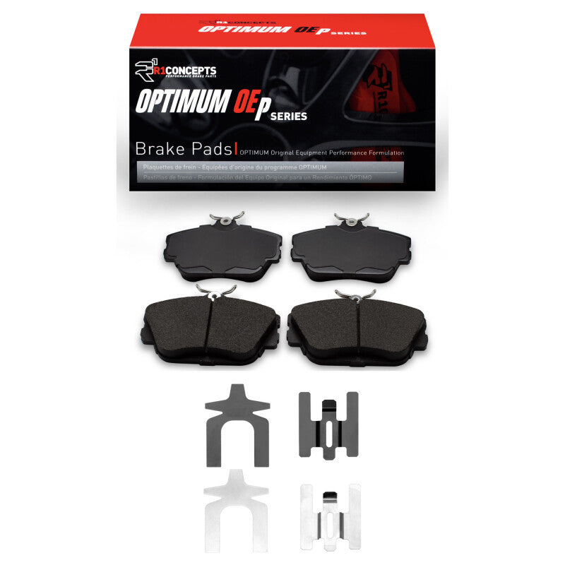 R1 Concepts R1 95-02 Ford Taurus SHO Front Optimum OE Pads & Hardware Kit