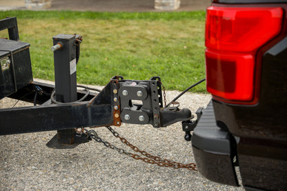GEN-Y Hitch Gen-Y Contractor Torsion-Flex Channel Mount Trailer Coupler (2K-3.5K TW 32K Towing)