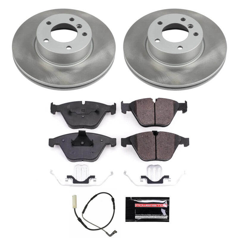 PowerStop Power Stop 2008 BMW 328xi Front Semi-Coated Rotor Kit
