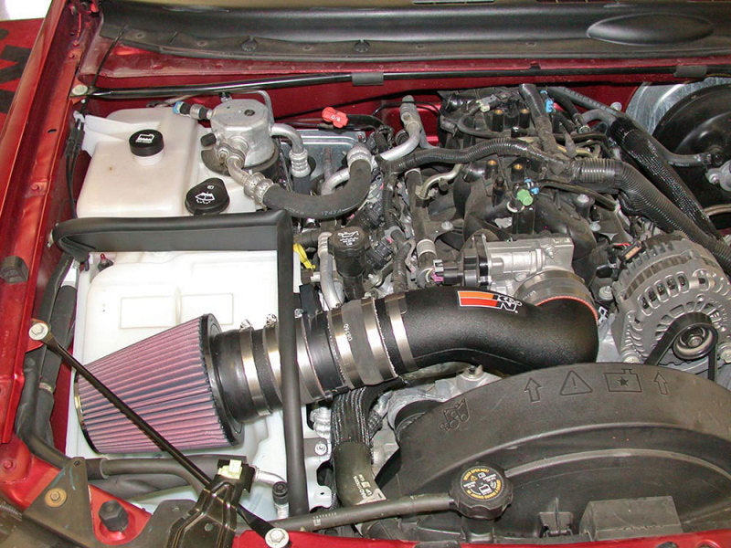 K&N Engineering K&N 03-04 Chevrolet Trailblazer V8-5.3L / 03-04 GMC Envoy V8-5.3L Performance Intake Kit