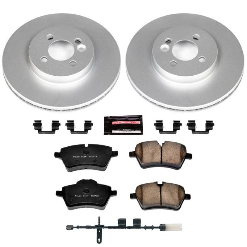 PowerStop Power Stop 11-16 Mini Cooper Front Z23 Evolution Sport Coated Brake Kit