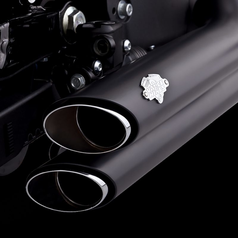 Vance and Hines Vance & Hines HD Sportster 14-22 Shortshots Staggered Black Full System Exhaust